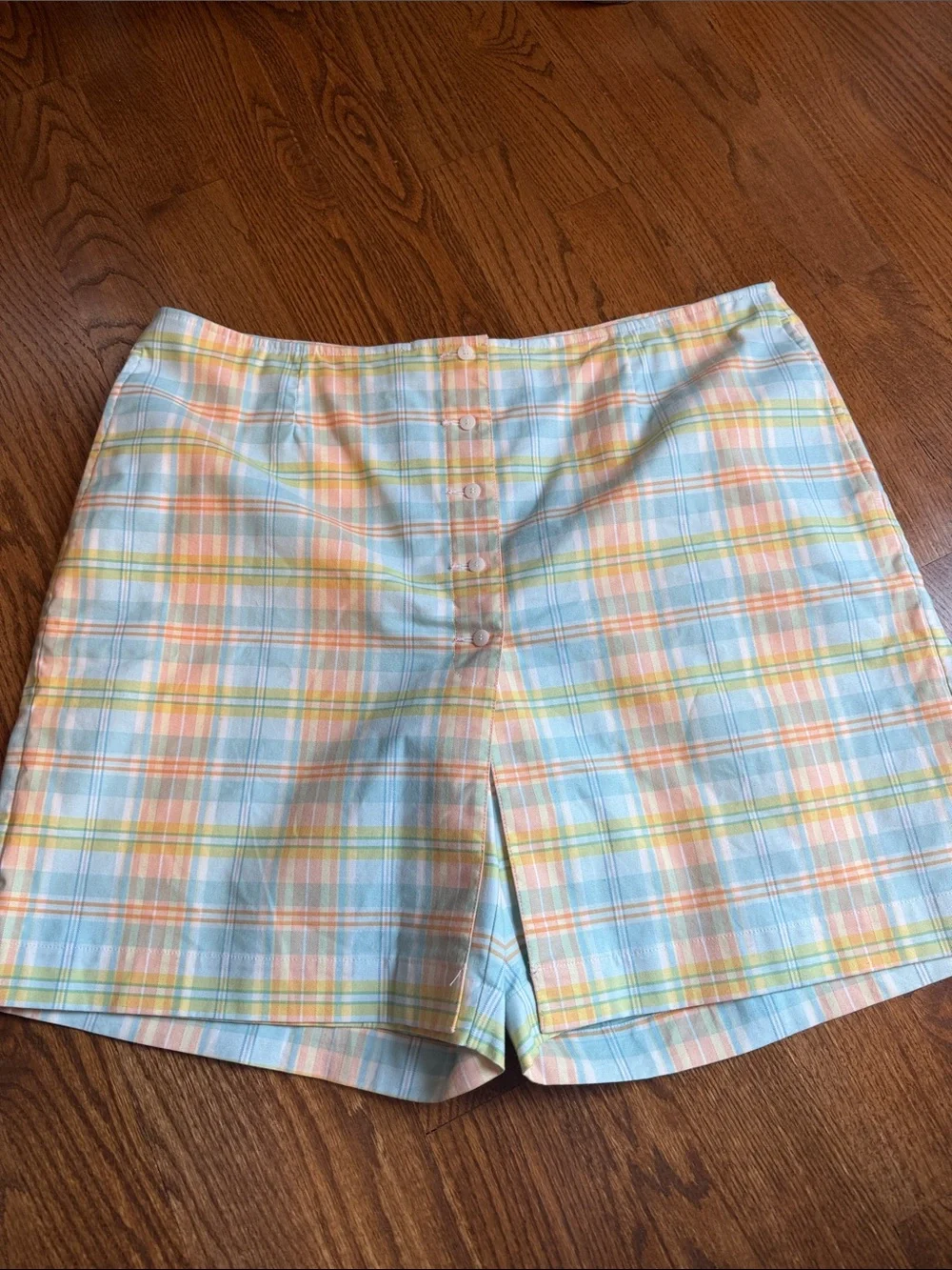 Liz Golf plaid golf shorts skort size 20w